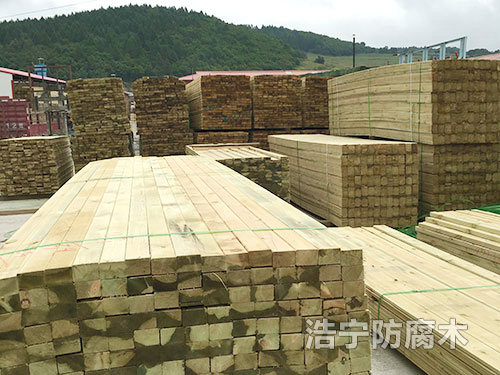 樟子松防腐木